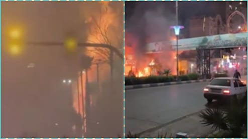 Iran Protest Live: ईरान में आधी रात सड़कों पर उतरा प्रदर्शनकारियों का जनसैलाब, जगह-जगह आगजनी