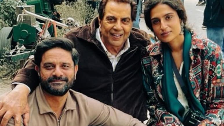 धर्मेंद्र की आखिरी फिल्म के सेट की तस्वीरें वायरल, धरम पाजी को यूं सबके साथ देख नम हुईं फैन्स की आंखें