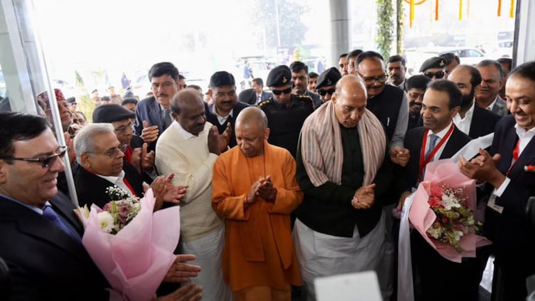 Yogi Adityanath, Rajnath Singh Inaugurate Ashok Leyland's EV Plant In Uttar Pradesh