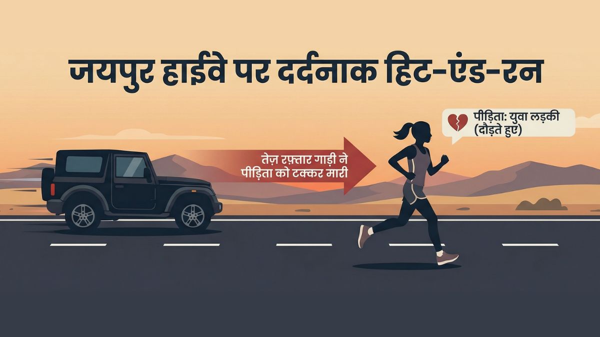 जयपुर हिट-एंड-रन: ब्लैक थार ने छीन ली 18 साल की अनन्या की जिंदगी, एयरफोर्स में जाने का सपना रह गया