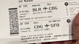 "Great Design": Indian AI Startup Founder Praises Air France's Combined Boarding Pass