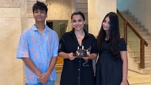 Bollywood Actor Vidya Balan Cuts Cake As She Celebrates Her Birthday