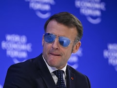 'Beautiful, But What The Hell Happened?' Trump Mocks Macron's Glasses In Davos Speech