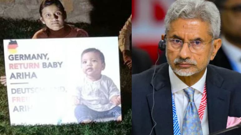 S Jaishankar Urged To Discuss Baby Ariha Shah Case With German Chancellor