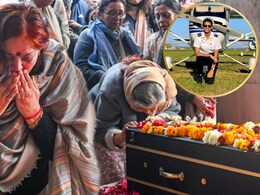 Shambhavi Pathak: आंसू-दर्द और आखिरी दुलार की 10 तस्वीरें, कैप्टन पोती के चरणों में बूढ़ी दादी ने टेक दिया माथा