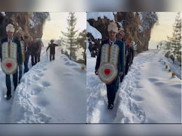 3 फीट बर्फ में 7 किलोमीटर पैदल चलकर दुल्हन लेने पहुंचा दूल्हा, हिमाचल प्रदेश में हुई अनोखी शादी