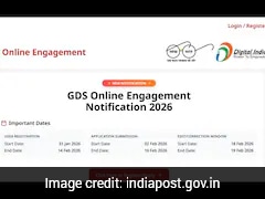 India Post GDS Recruitment 2026: Registration Begins For 28,740 Posts