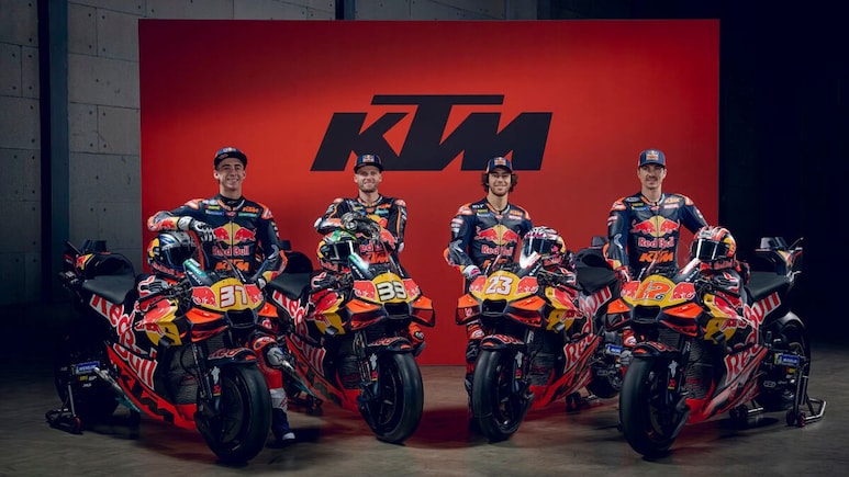 KTM Unveils 2026 MotoGP Bike Livery With Bajaj Logo In Prime Spot: Pics