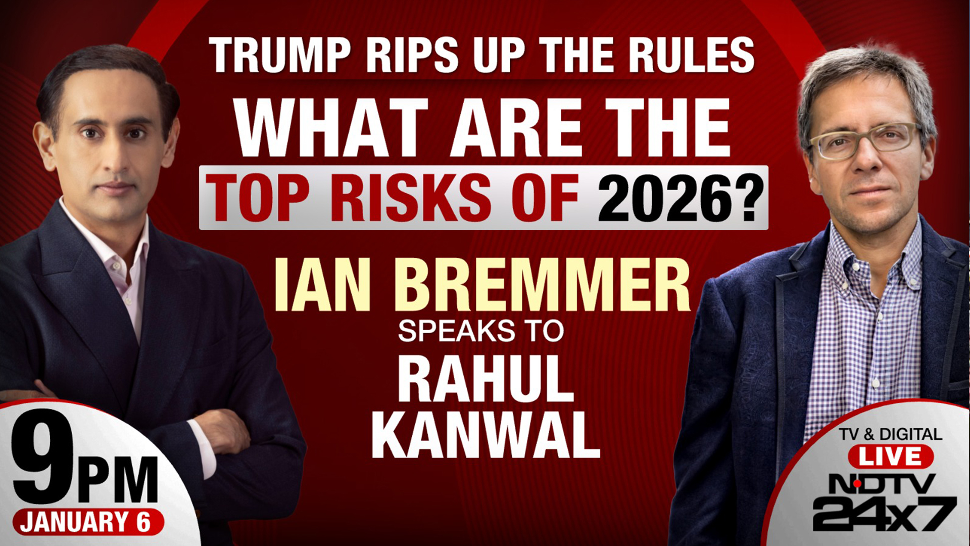 "India-US Trade Deal Will Happen In First Half Of The Year": Ian Bremmer To NDTV