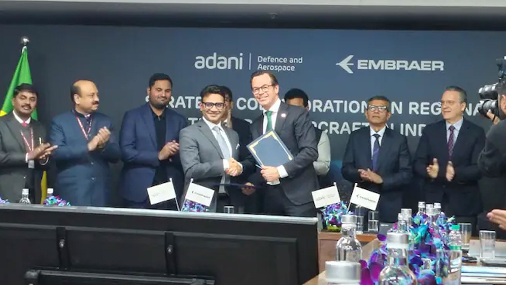 Adani Group, Embraer To Develop Regional Transport Aircraft In India