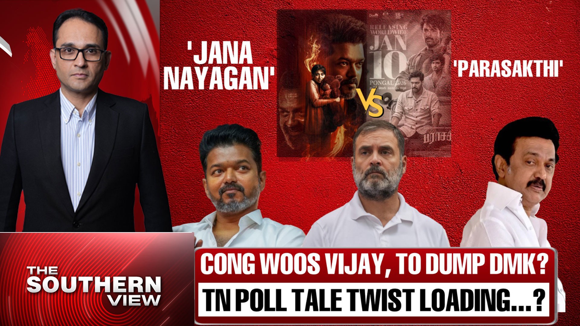 Rahul Gandhi Backs 'Jana Nayagan', Congress Leader Attacks 'Parasakthi': What's Politically Ccooking This Pongal?