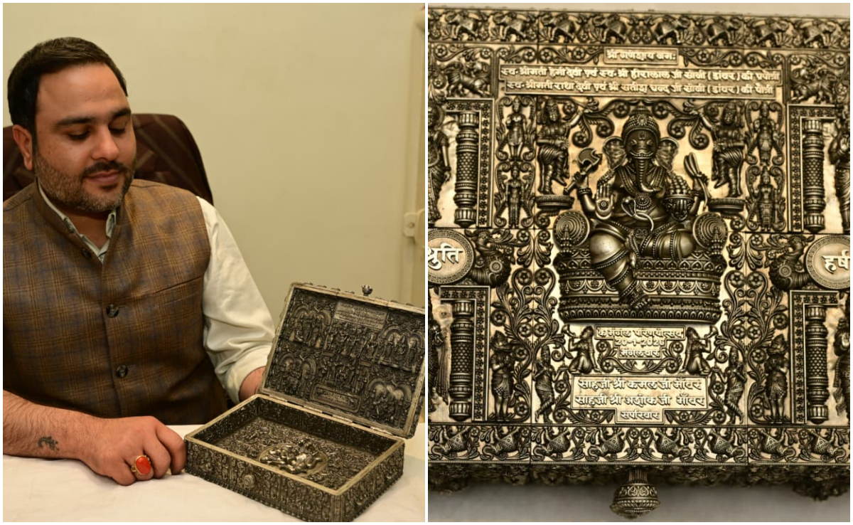 3 किलो चांदी, कीमत 25 लाख....बेटी की शादी के लिए जयपुर के जौहरी का अनोखा रिकॉर्ड, साल भर में बना कार्ड