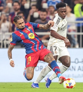 Barcelona vs Real Madrid LIVE, El Clasico Supercopa Final: Raphinha Slams Stunning Goal, Barcelona Take Lead | FCB 1-0 RMA