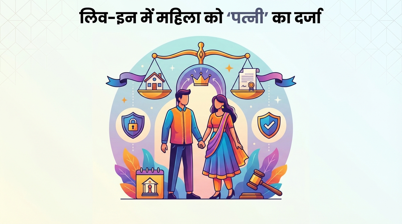 Explained: मद्रास हाईकोर्ट का बड़ा फैसला, लिव-इन में महिला को &lsquo;पत्नी&rsquo; का दर्जा क्यों जरूरी हो गया?