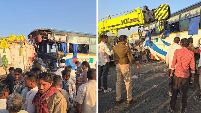 जोधपुर में बड़ा हादसा: बस-ट्रक की भीषण टक्कर में 4 लोगों की मौत, कई यात्री घायल