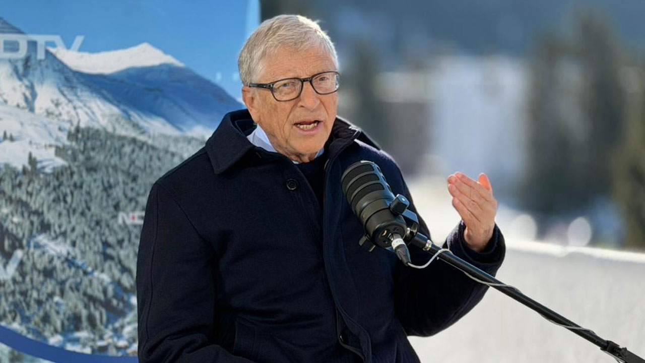 Bill Gates At Davos: Geopolitical Turmoil A Worry, But Innovation & Trade Will Prevail