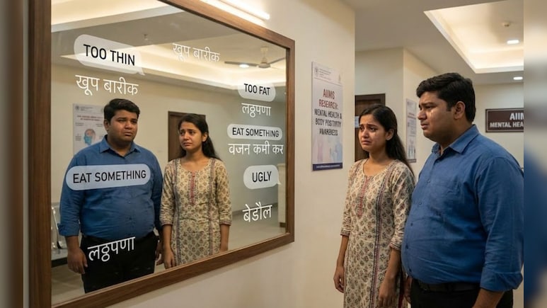 "मी कसा दिसतो?" या चिंतेने ग्रासलेत भारतीय तरुण; AIIMS च्या संशोधनातून धक्कादायक वास्तव उघड