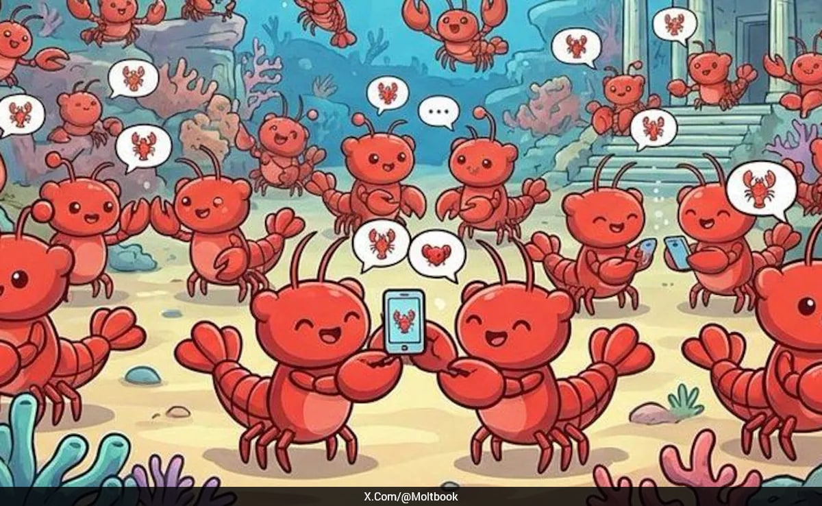 Posts On Moltbook, A Social Network For Bots, Turn Out To Be Fake: "Peak AI Theatre"