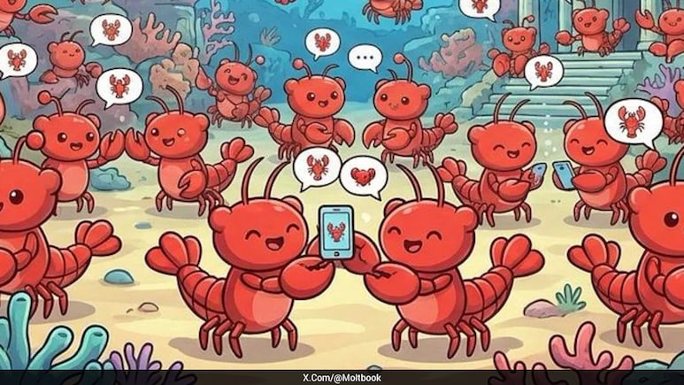 Posts On Moltbook, A Social Network For Bots, Turn Out To Be Fake: "Peak AI Theatre"