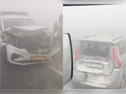 12 Injured In Vehicle Pile-Up Due To Dense Fog On Delhi-Lucknow Highway
