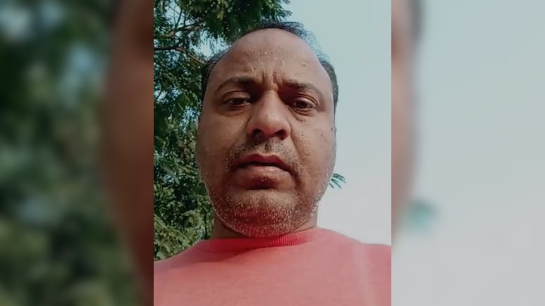 कर्ज से परेशान युवक ने गेमनपुल से नदी में लगाई छंलाग, कूदने से पहले बेटे को भेजा VIDEO