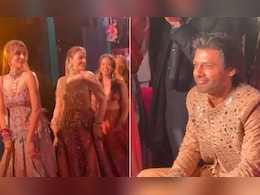 सजना जी वारी वारी गाने पर अपने संगीत में बहन कृति संग खूब किया नुपूर सेनन ने डांस, होने वाले पति स्टेबिन बेन ने यूं किया रिएक्ट