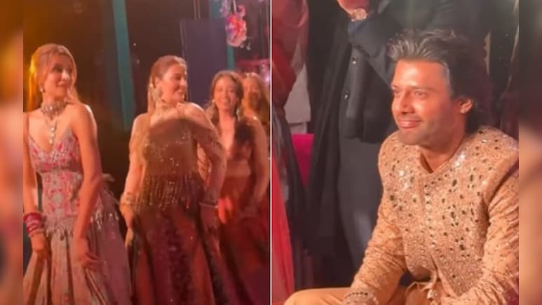 सजना जी वारी वारी गाने पर अपने संगीत में बहन कृति संग खूब किया नुपूर सेनन ने डांस, होने वाले पति स्टेबिन बेन ने यूं किया रिएक्ट