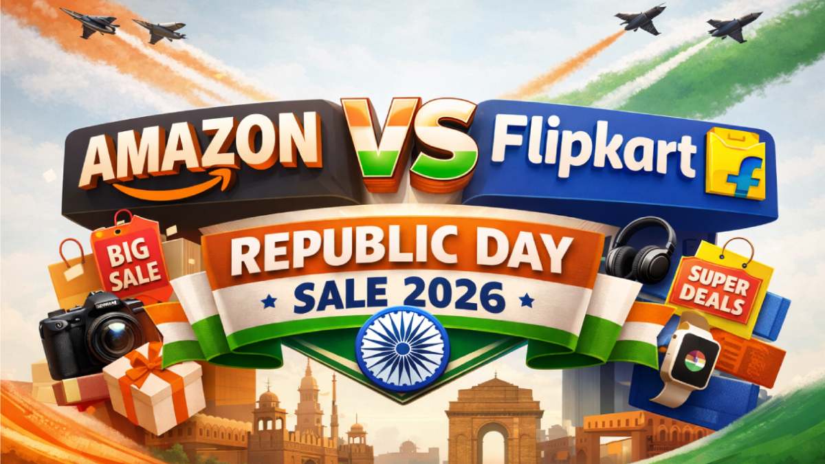 Amazon vs Flipkart Republic Day Sale 2026: तारीख, डील्स से लेकर बैंक ऑफर्स तक, यहां मिलेगी एक-एक डिटेल