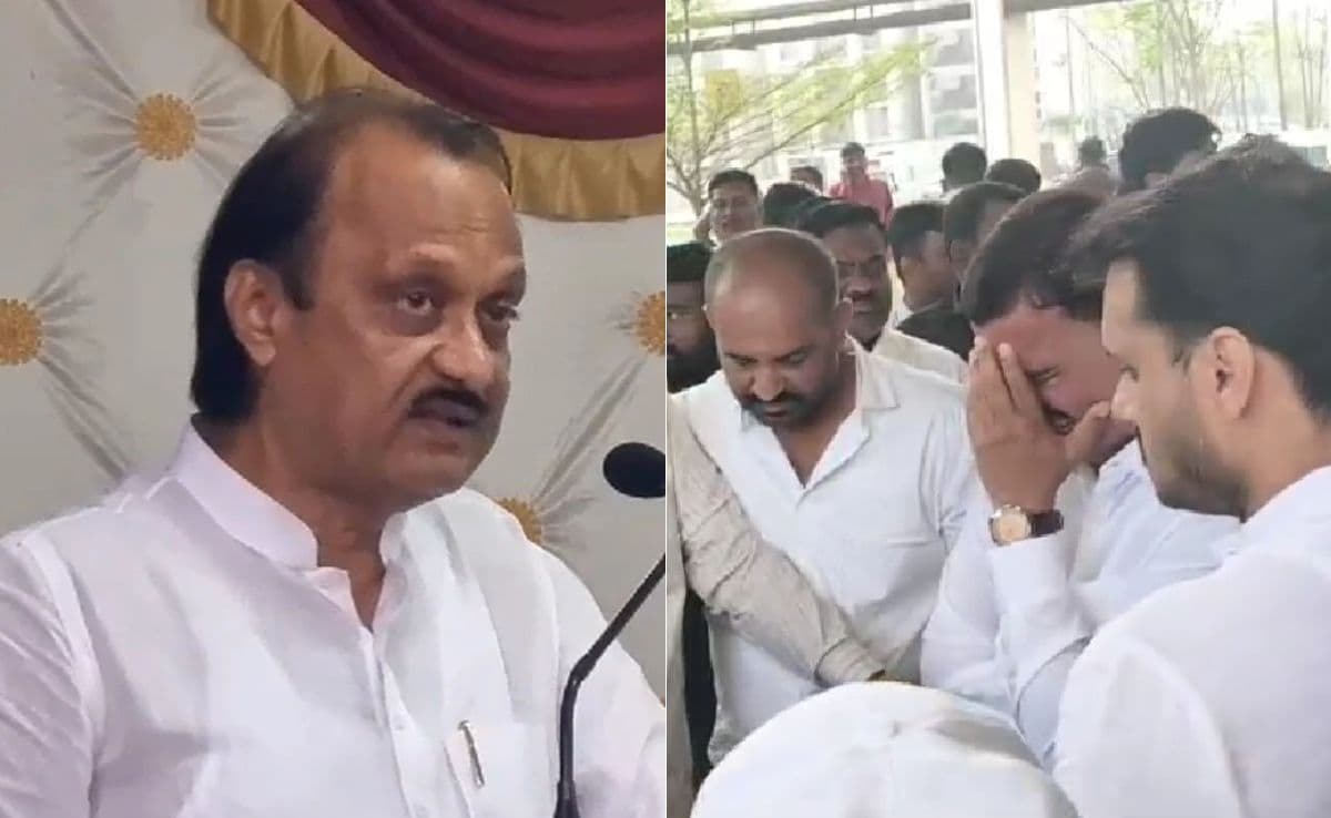 Video: NCP In Mourning, Party Members Break Down After Ajit Pawar's Death