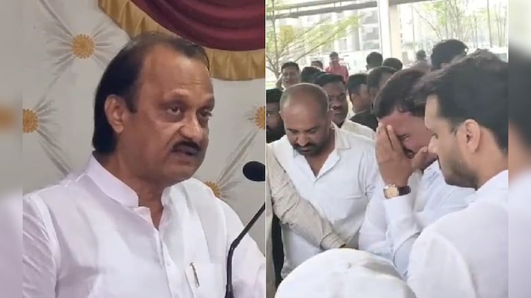 Video: NCP In Mourning, Party Members Break Down After Ajit Pawar's Death