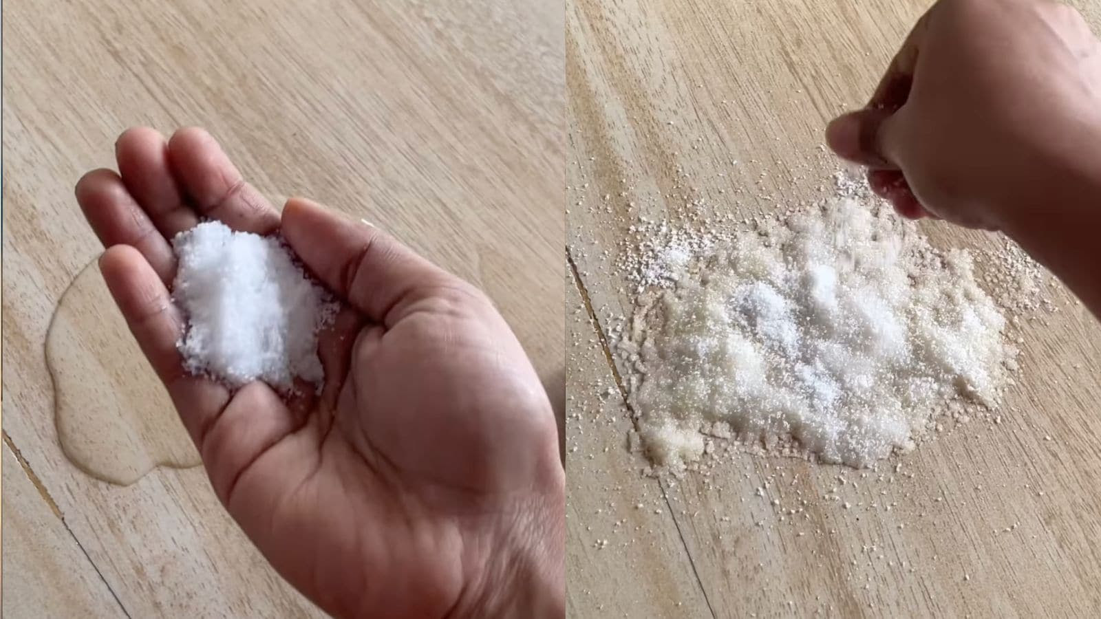 Viral Video Shows A Simple Hack To Wipe Off Spilled Oil