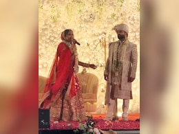 दुल्हन ने वरमाला के बाद गाया 'तारे हैं बाराती' गाना, शादी भूल झूमने लगे लोग, दूल्हे के रिएक्शन ने जीता दिल