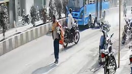 Video: Surat Biker's Attempt To Overtake Bus From Left Goes Wrong, 1 Dead