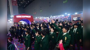 World Book Fair Delhi 2026 : किताबों के बीच दौड़ी सपनों की रेल, बाल मंडप में 'किड्स एक्सप्रेस' बना बच्चों का फेवरेट अड्डा