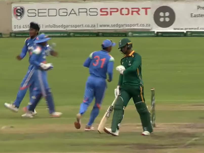 India U19 vs South Africa U19 LIVE Score, 3rd Youth ODI: India Send South Africa 5 Down Early In Chase Of 394