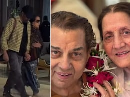 धर्मेंद्र के  निधन के बाद पहली बार नजर आईं पहली पत्नी प्रकाश कौर, मां का हाथ थामे दिखे सनी देओल, फैंस कहेंगे- बेटा हो तो ऐसा