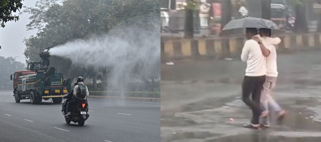 Delhi Records 'Very Poor' Air Quality, Mumbai Sees Unusual Rain On New Year
