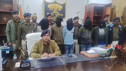 कटिहार में अतंरराज्यीय गिरोह का हुआ भंडाफोड़, ज्वेलरी शॉप से की थी 26 लाख से ज्यादा की चोरी, 5 गिरफ्तार