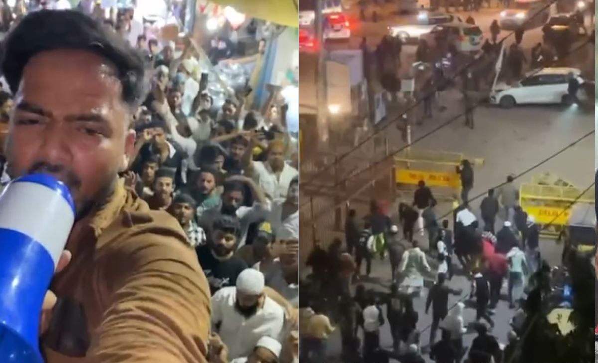 'मुसलमानो जागो' बोलकर तुर्कमान गेट पर भीड़ को भड़काने वाला अली कौन है? वीडियो सामने आया