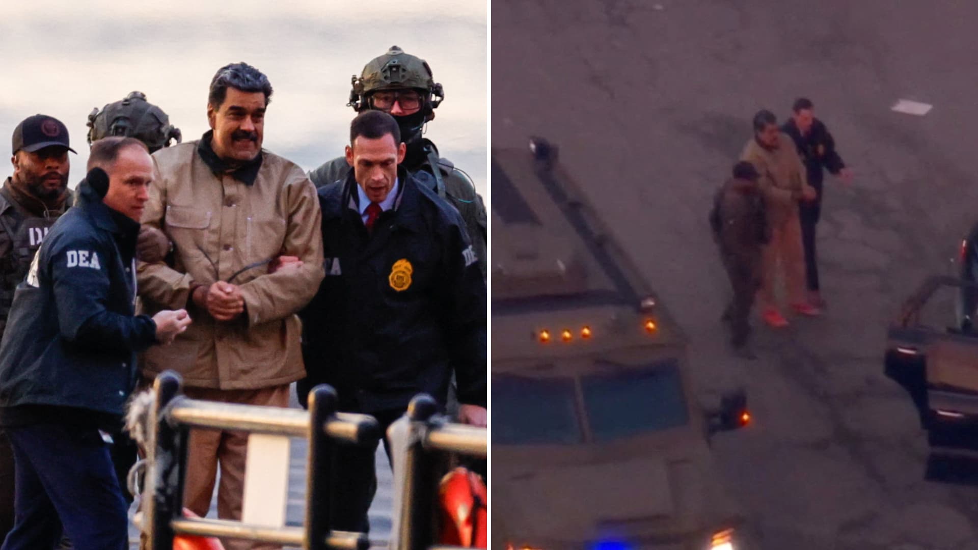 Video: Deposed Venezuelan President Maduro Limps To Court House