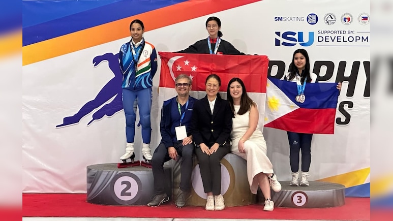 बर्फ पर मैहर की बेटी का जलवा: उद्रेका सिंह बघेल ने खेलो इंडिया विंटर गेम्स में जीता गोल्ड