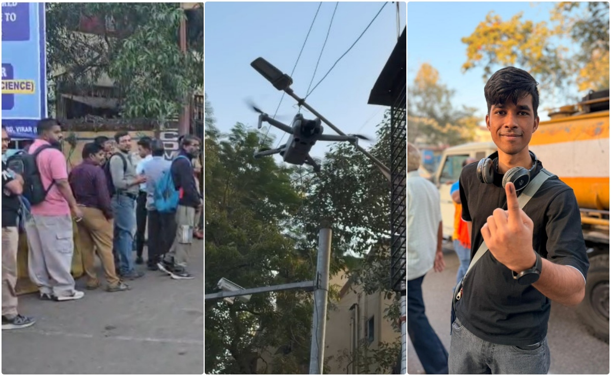 महाराष्ट्र निकाय चुनाव LIVE:   मुंबई में जोश हाई, ड्रोन से निगरानी, बूथों पर लगी लंबी लाइन, भागवत से लेकर अक्षय तक वोट करने पहुंचे