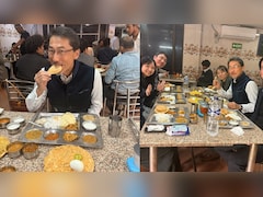 VIDEO: जापानी राजदूत का देसी अंदाज़ वायरल! आंध्र भवन में हाथ से खाई बिरयानी, लोग बोले: दिल जीत लिया!