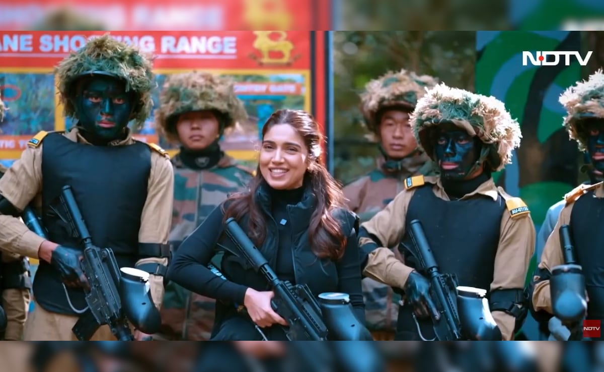 Inside Life in Uniform: NDTV's Jai Jawan Features Actor Bhumi Pednekar In Republic Day Special