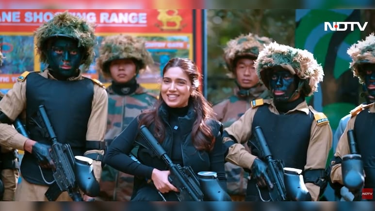 Inside Life in Uniform: NDTV's Jai Jawan Features Actor Bhumi Pednekar In Republic Day Special