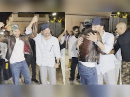 Watch: Sunny Deol And Varun Dhawan Share A Warm Hug In Viral Clip From <i>Border 2</i> Screening