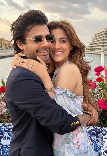 Ahead Of Udaipur Wedding, Nupur Sanon And Stebin Ben Get Engaged. First Pics Out