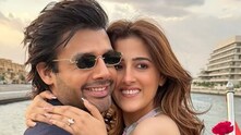 Ahead Of Udaipur Wedding, Nupur Sanon-Stebin Ben Get Engaged. First Pics Out