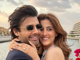 Ahead Of Udaipur Wedding, Nupur Sanon And Stebin Ben Get Engaged. First Pics Out