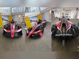 Davos 2026: Mahindra Showcases Formula-E Race Car